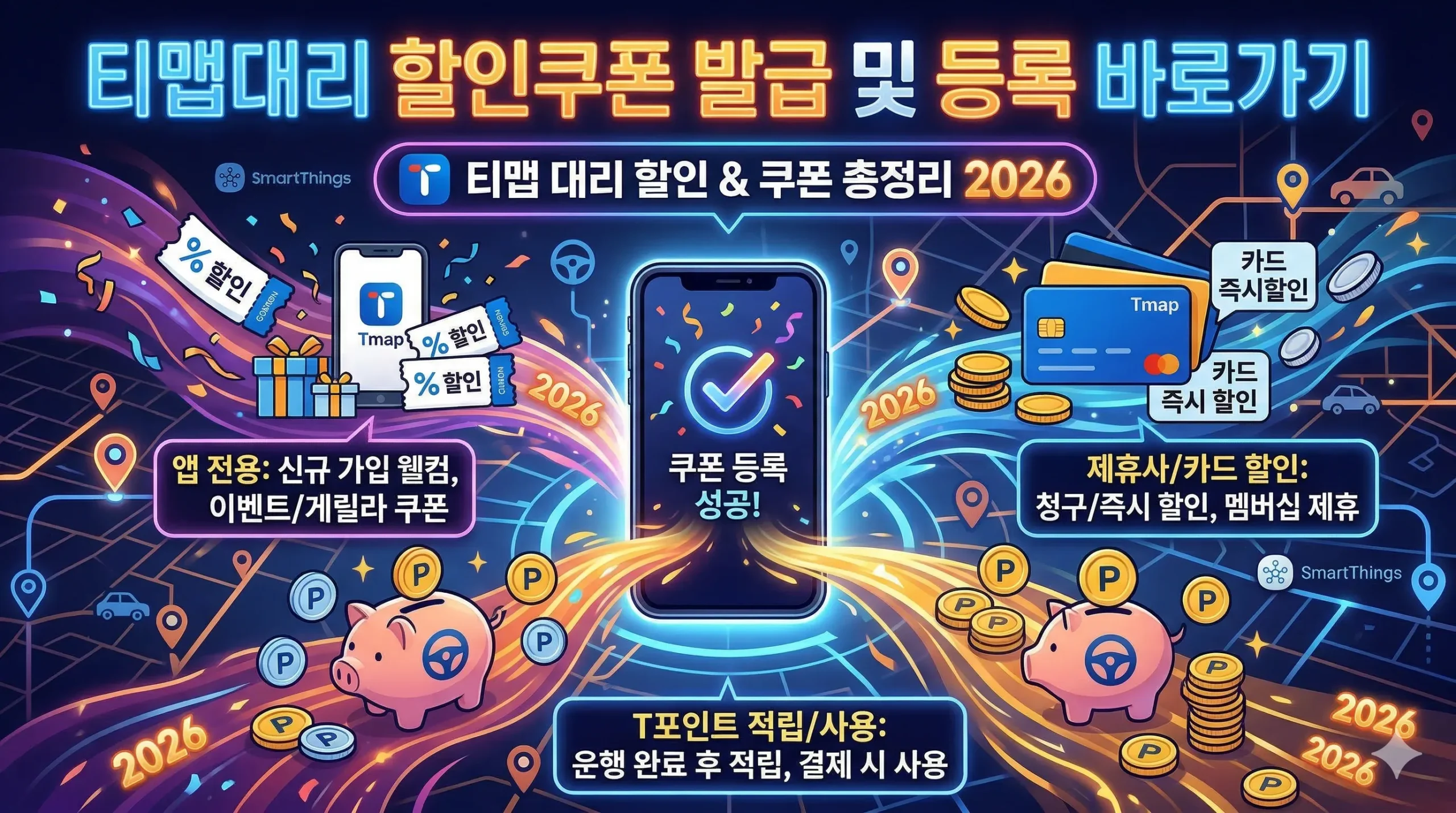 티맵대리 할인쿠폰 발급 썸네일